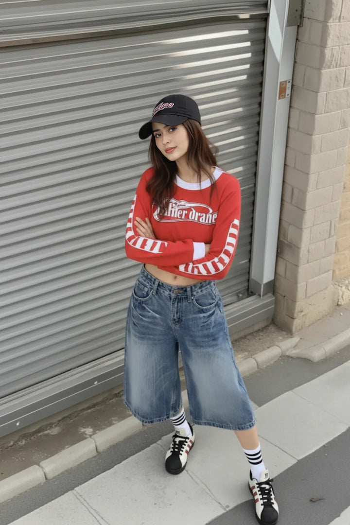 Baggy skater jorts (Female)